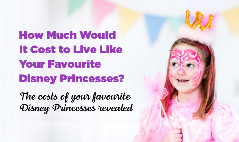 image shows a girl with pink face paint, crown and wand