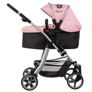 Daisy Chain Connect 5 in 1 Dolls Pram in Classic Pink