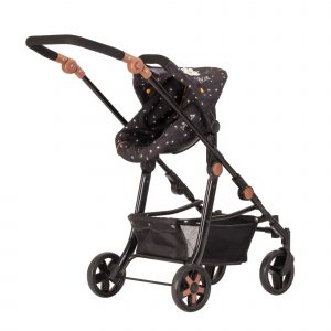 image of the daisy chain unity 4 in 1 dolls high chair/car seat in limited edition twighlight colourway