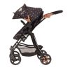 image of the daisy chain connect 5 in 1 dolls pram showing the side view