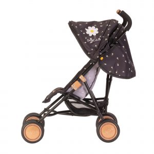 image of the daisy chain little zipp dolls pushchair showing the side view