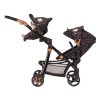 image of a double pram for dolls