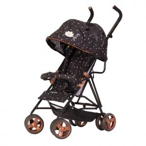 image shows the front view of the daisy chain zipp zenith dolls pushchair in limited edition twighlight pattern