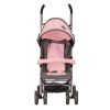 image sjows the front view of the daisy chain zipp zenith dolls pushchair in classic pink