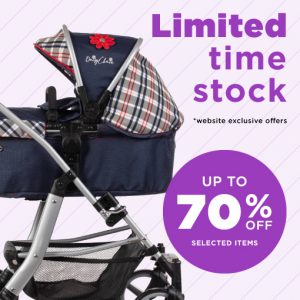 graphic for 70% off play like mum promotion